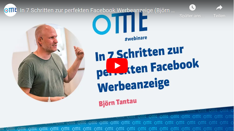 In 7 Schritten zur perfekten Facebook Werbeanzeige