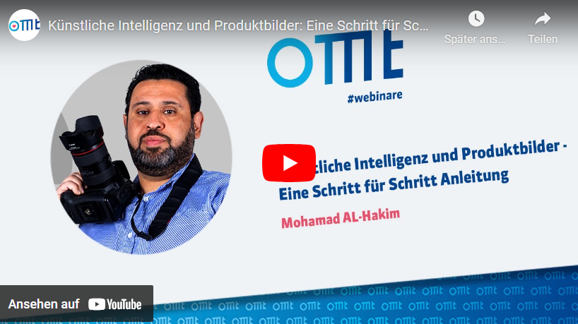 Künstliche Intelligenz und Produktbilder – Eine Schritt für Schritt Anleitung