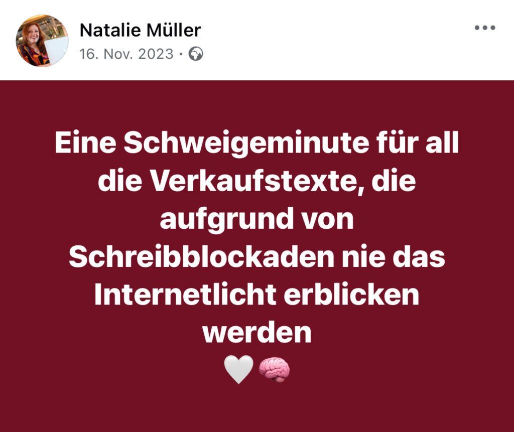 facebook post natalie müller