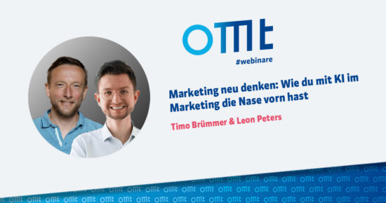 Marketing neu denken: Wie du mit KI im Marketing die Nase vorn hast