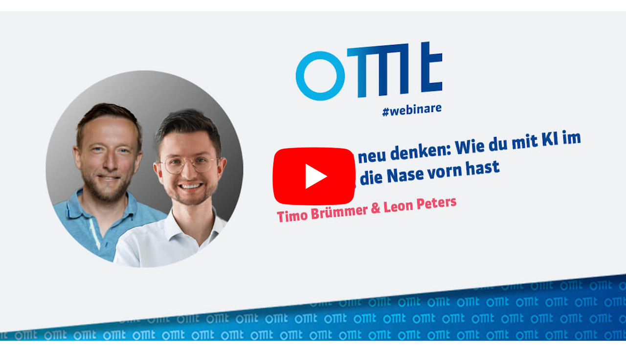 Marketing neu denken: Wie du mit KI im Marketing die Nase vorn hast