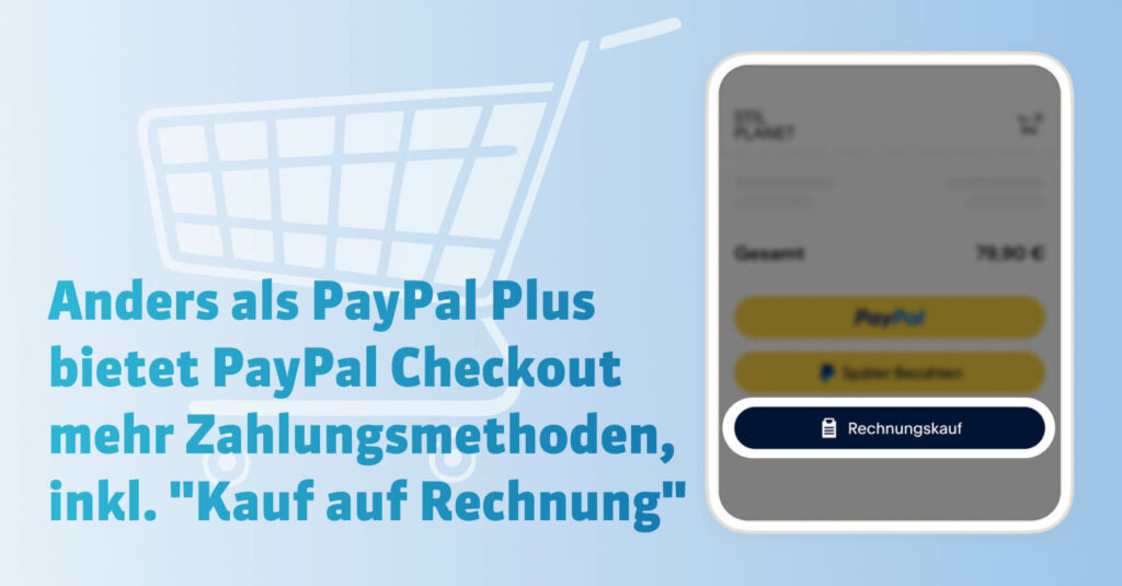 Der PayPal Checkout bietet sowohl globale als auch lokale Zahlarten für ein flexibles Einkaufserlebnis