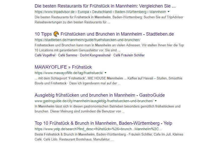 Title mit Emoji Beispiel Stadtleben Mannheim